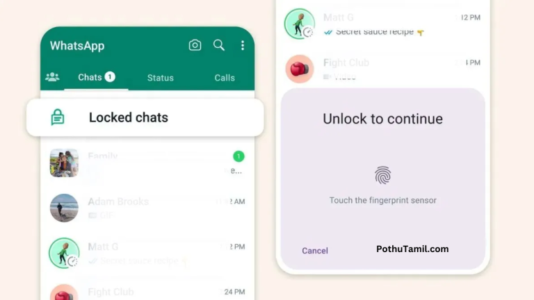 Locker for WhatsApp Chat App