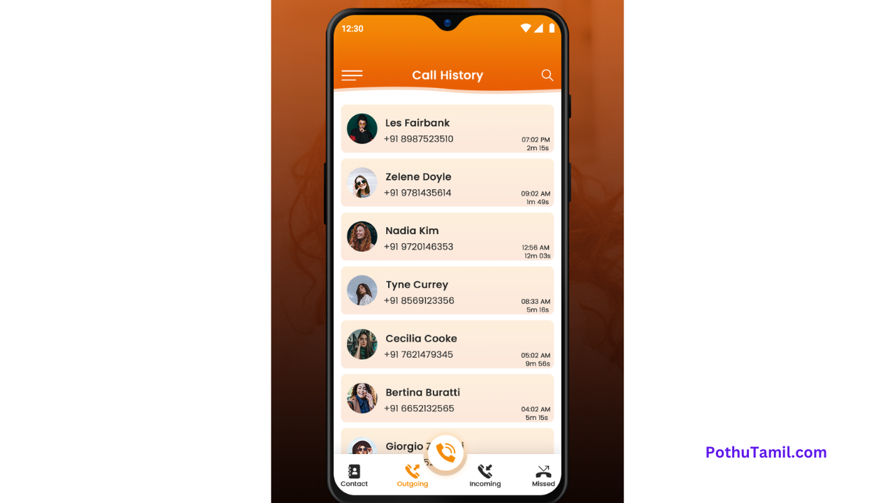 Call History : Get Call Details App