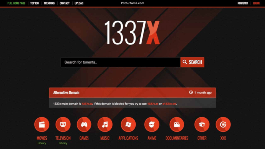 1337x Proxy - Free Movies, TV Series, Music, Games and Applications