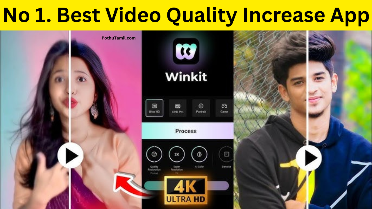 Winkit - AI Video Enhancer App