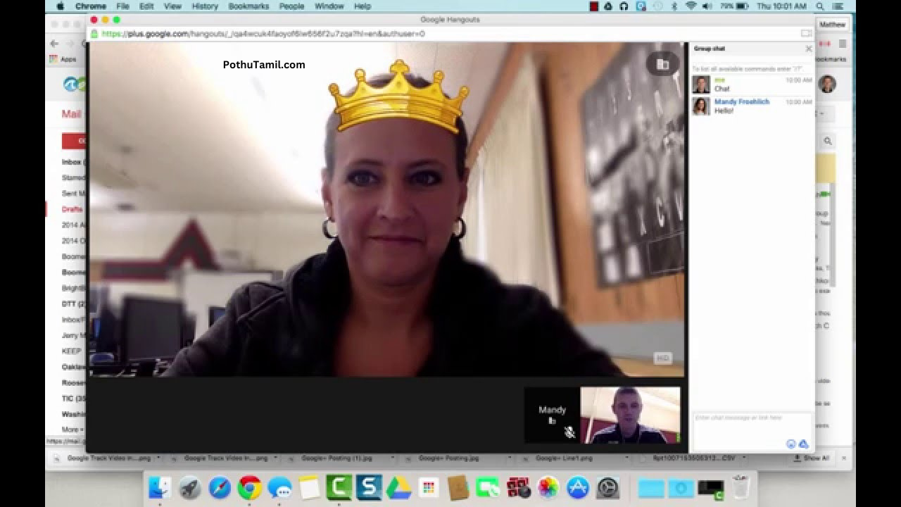 Hangouts Call lrc