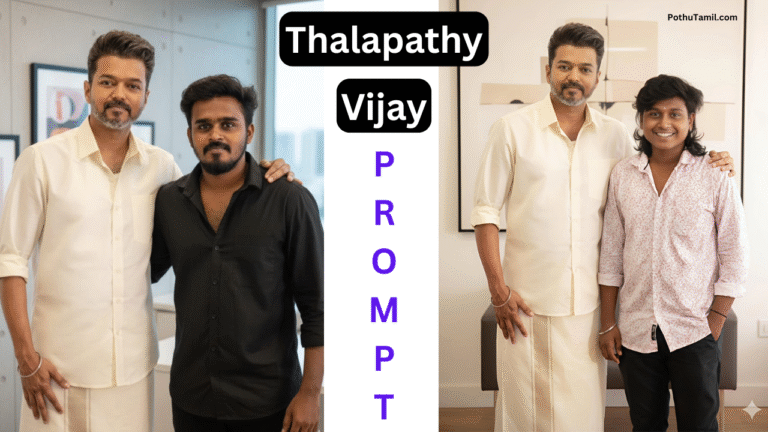 Thalapathy Vijay Google Gemini Prompt