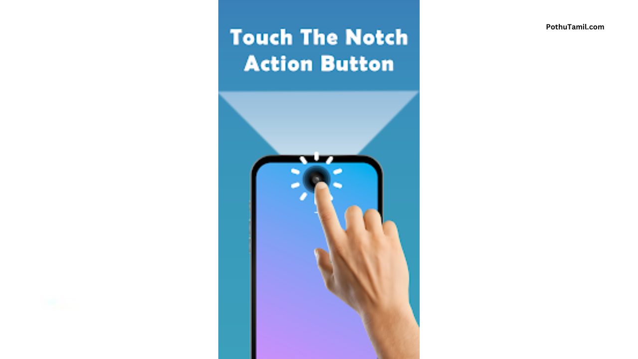 Action Notch: Touch The Notch App