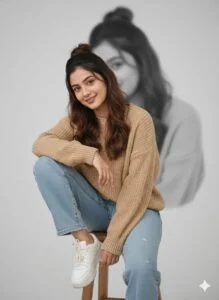 Trending Shadow Photo Prompt Edit