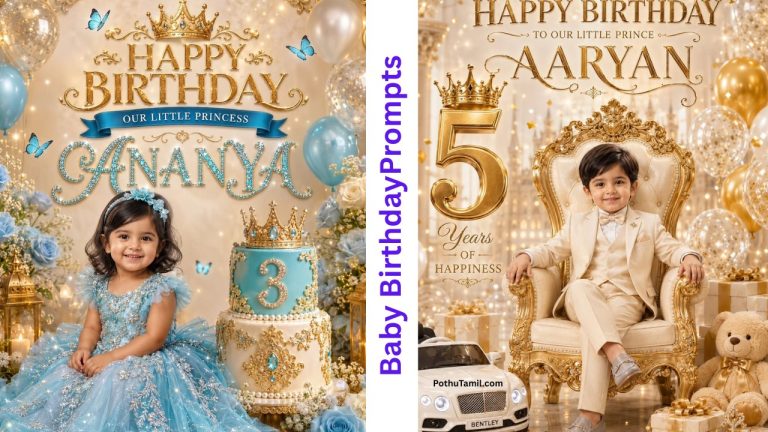 Kids Happy Birthday Prompt for Gemini: Create Magical Birthday Images and Videos with AI