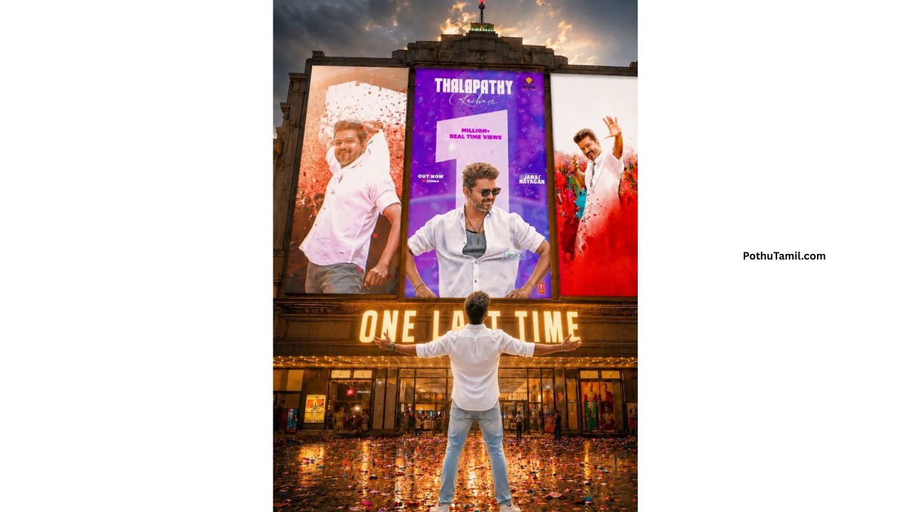 One Last Time as Our Thalapathy Vijay Photo Edit: Create Cinematic AI Posters and Stylish Fan Edits