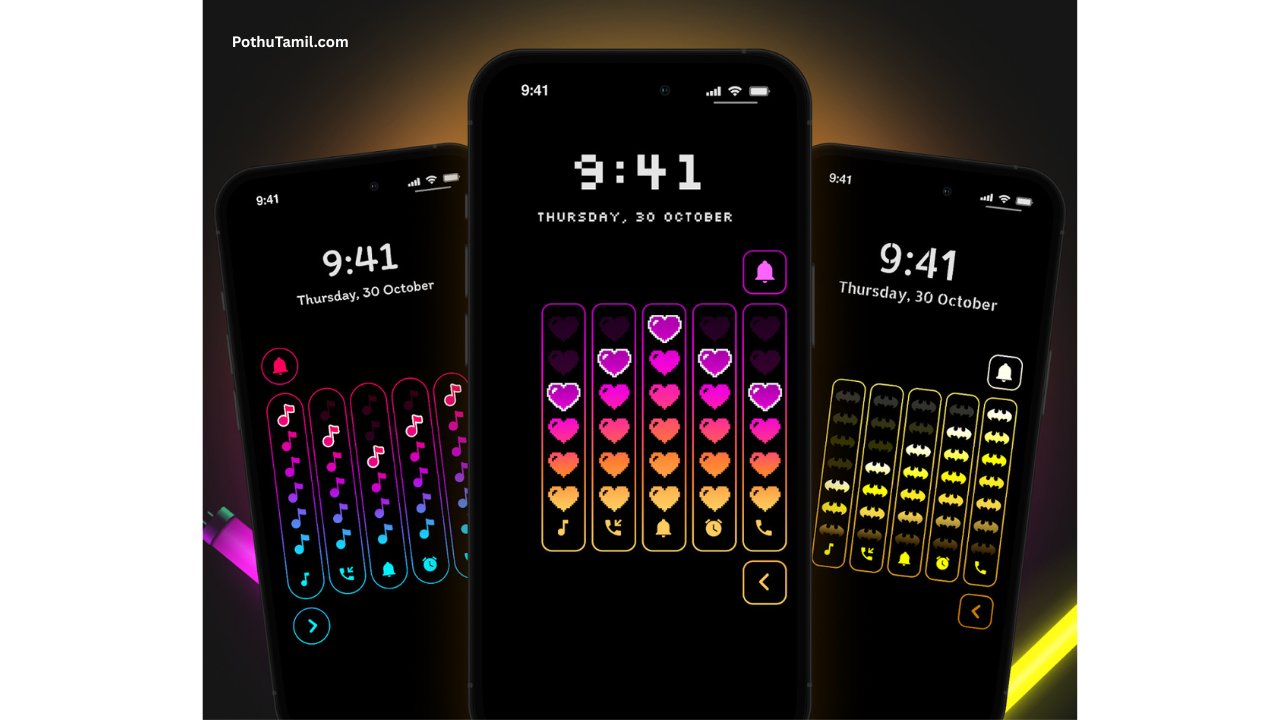Neon LED Volume Style App