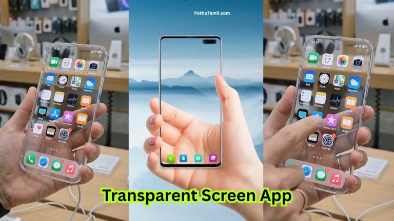 Transparent Screen Live Wallpaper App