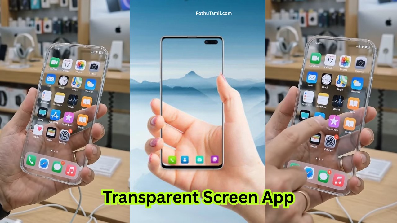 Transparent Screen Live Wallpaper App