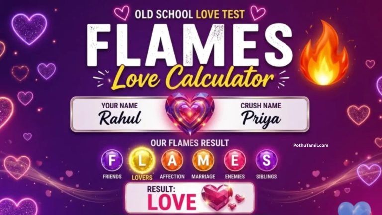 FLAMES Game Online - Discover Your Relationship Destiny