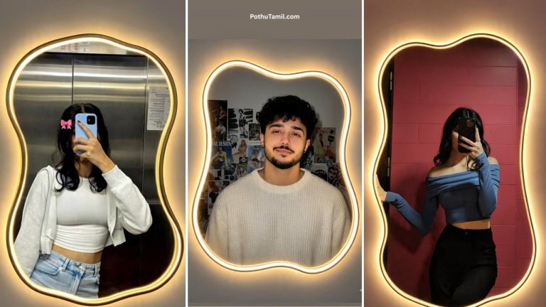 Mirror Selfie Golden Glow + Cozy Vibes AI Photo Editing Prompts